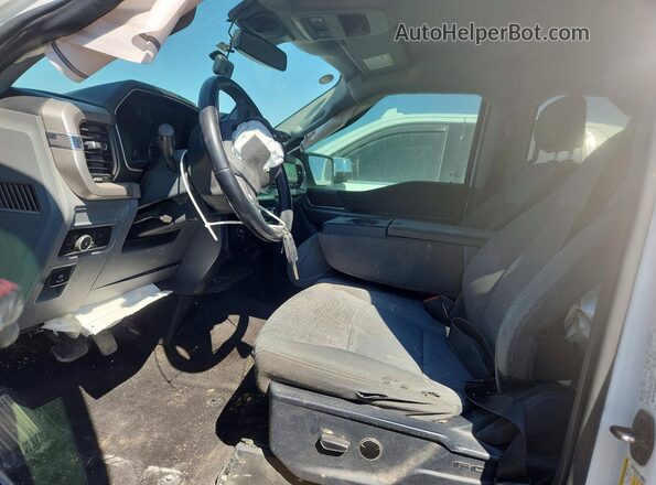 1FTFW1E51MFC09642 2021 FORD F150 White Вид салону спереду