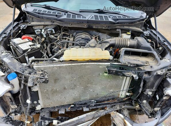 1FTFW1E51PFD23970 2023 FORD F150 Gray Rear interior view