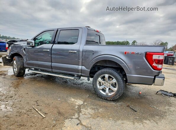 1FTFW1E51PFD23970 2023 FORD F150 Gray Rear left