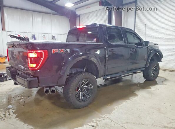 1FTFW1E54MFD11520 2021 FORD F150 Черный Задняя правая четверть