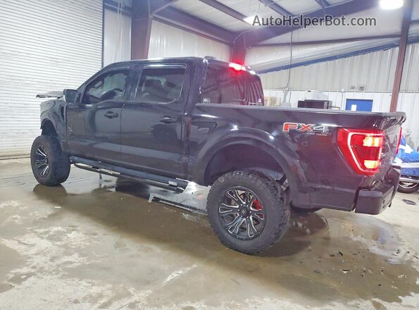 1FTFW1E54MFD11520 2021 FORD F150 Черный Задняя левая четверть
