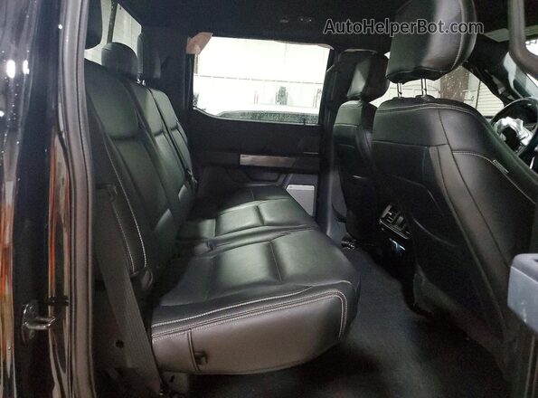 1FTFW1E54MFD11520 2021 FORD F150 Черный Вид задних сидений