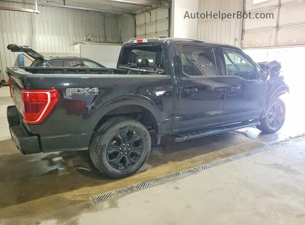 1FTFW1E55PFB36747 2023 FORD F150 Black Tył prawy