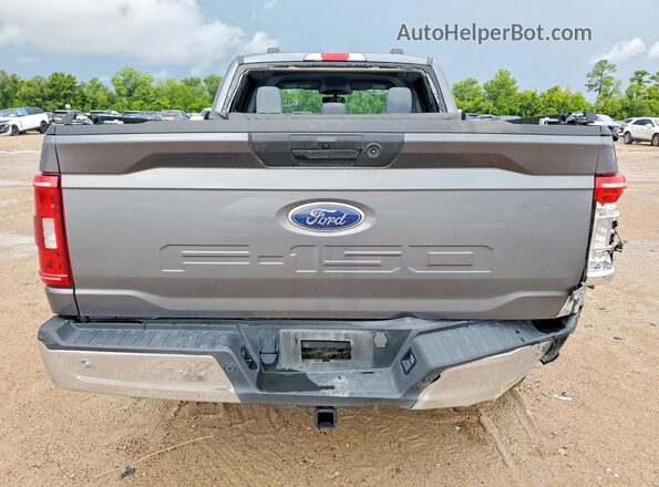 1FTFW1E57PFC35697 2023 FORD F150 Gray უკანა ხედი