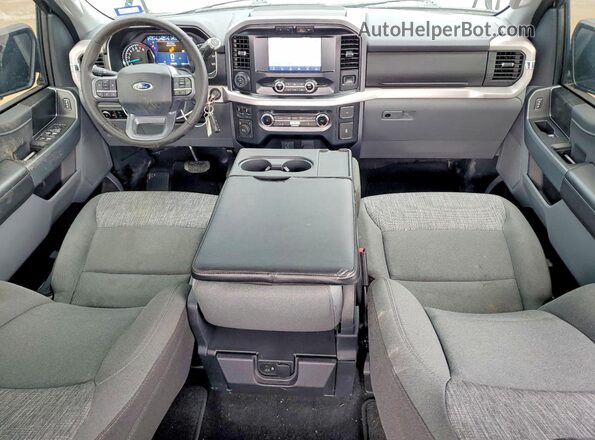 1FTFW1E57PFC35697 2023 FORD F150 Gray წინა პანელის ხედი
