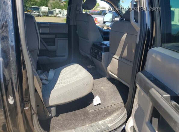 1FTFW1E58JKE10103 2018 FORD F150 Black Вид задніх сидінь