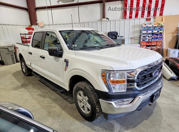 1FTFW1E5XMKE56732 2021 FORD F150 White Przód prawy