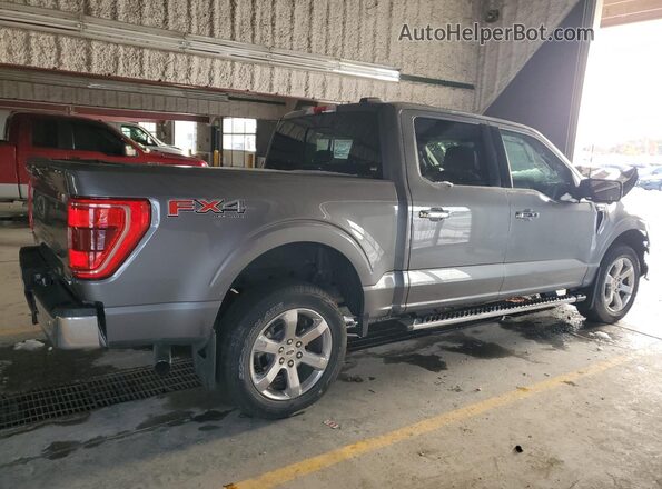 1FTFW1E80MFC61287 2021 FORD F150 Gray Tył prawy