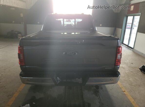 1FTFW1E80MFC61287 2021 FORD F150 Gray Widok z tyłu