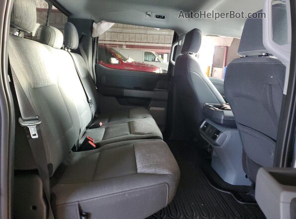 1FTFW1E80MFC61287 2021 FORD F150 Gray Widok tylnych siedzeń