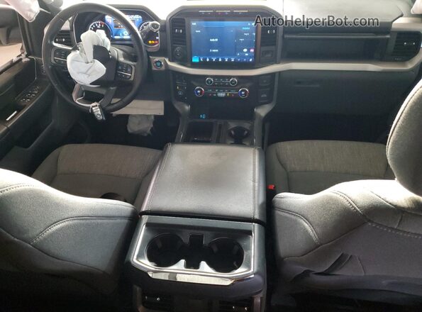 1FTFW1E80MFC61287 2021 FORD F150 Gray Widok deski rozdzielczej