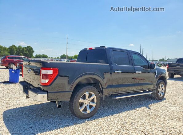 1FTFW1E82MFA69286 2021 FORD F150 Черный Задняя правая четверть