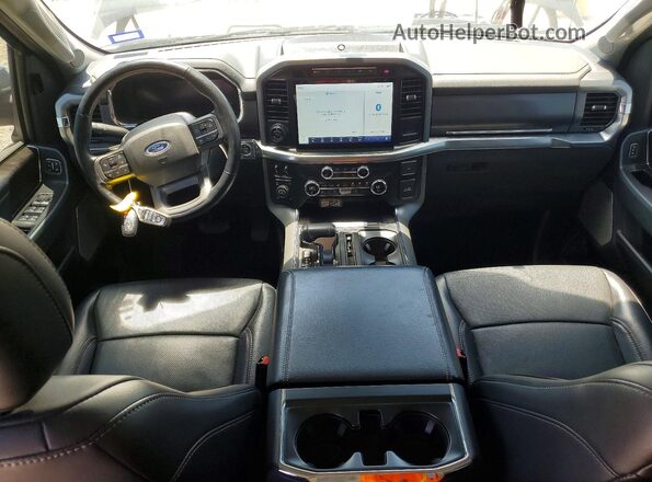 1FTFW1E82MFA69286 2021 FORD F150 Черный Вид панели приборов