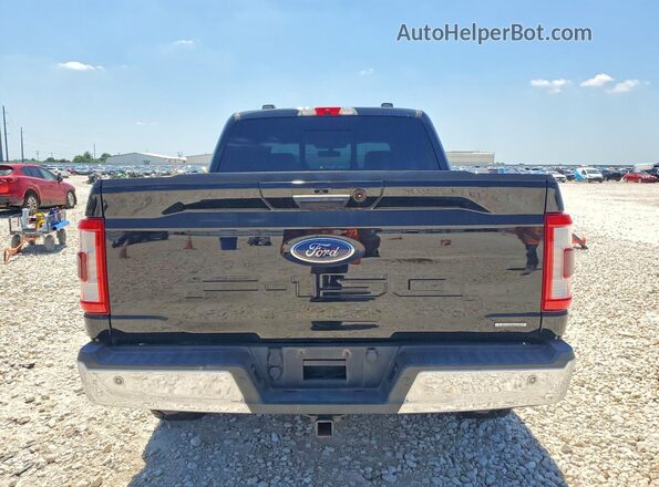 1FTFW1E82MFA69286 2021 FORD F150 Черный Вид сзади