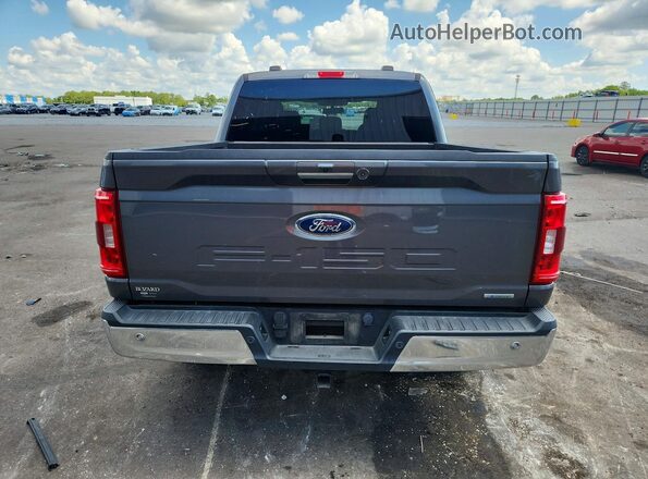 1FTFW1E82NFC07202 2022 FORD F150 Silver Вид ззаду
