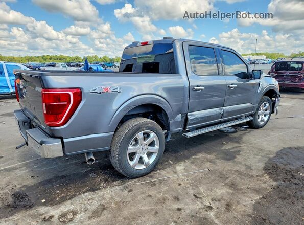 1FTFW1E82NFC07202 2022 FORD F150 Silver Задня права чверть
