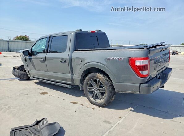 1FTFW1E84MFA88762 2021 FORD F150 Gray Հետևի ձախ