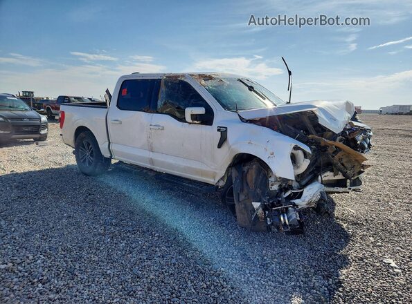 1FTFW1E84NKF20971 2022 FORD F150 White Առջևի աջ
