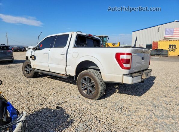 1FTFW1E84NKF20971 2022 FORD F150 White Հետևի ձախ