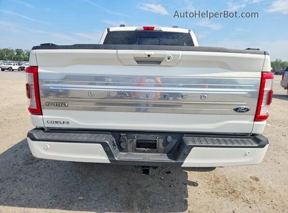 1FTFW1ED0MFB71568 2021 FORD F150 White უკანა ხედი
