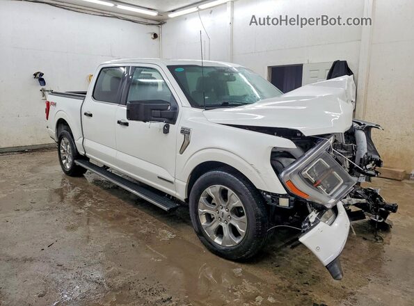 1FTFW1ED0PFB84213 2023 FORD F150 White წინა მარჯვენა