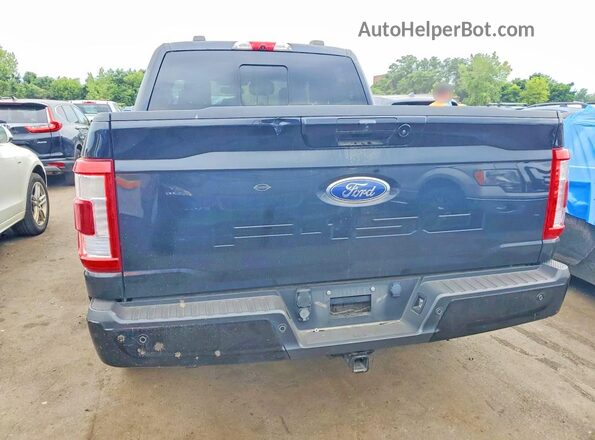 1FTFW1ED3MFB39455 2021 FORD F150 Black Vista trasera