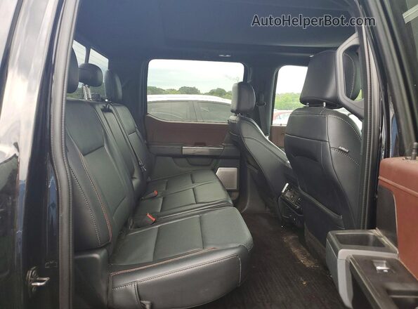 1FTFW1ED3MFB39455 2021 FORD F150 Black Vista de los asientos traseros