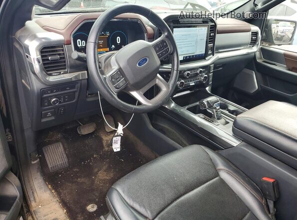 1FTFW1ED3MFB39455 2021 FORD F150 Black Vista del salpicadero