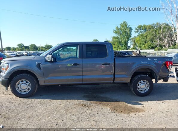 1FTFW1ED3MFB80880 2021 FORD F150 Gray Սալոնի 360 աստիճան տեսք