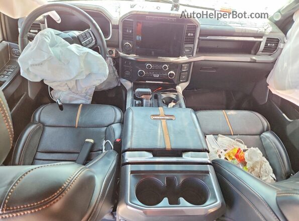 1FTFW1ED4PFA09656 2023 FORD F150 Белый Вид панели приборов
