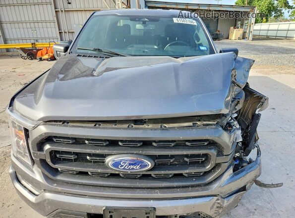1FTFW1ED4PFD05616 2023 FORD F150 Gray უკანა სალონის ხედი