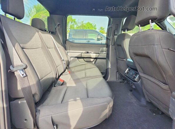 1FTFW1ED4PFD05616 2023 FORD F150 Gray უკანა სავარძლების ხედი