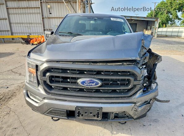 1FTFW1ED4PFD05616 2023 FORD F150 Gray წინა ხედი