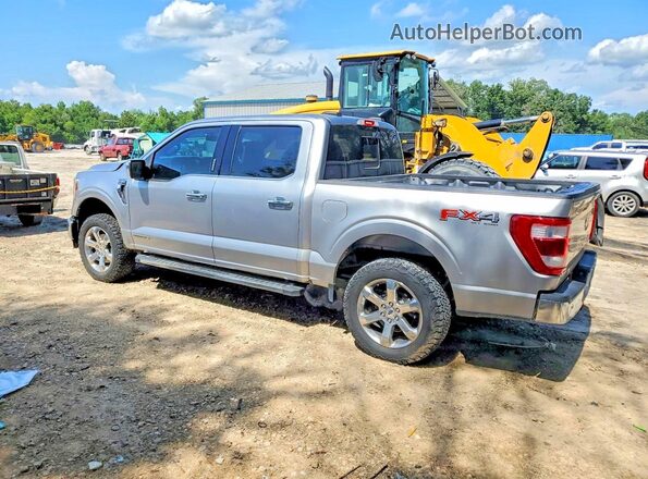 1FTFW1ED5MFB46066 2021 FORD F150 Gray უკანა მარცხენა