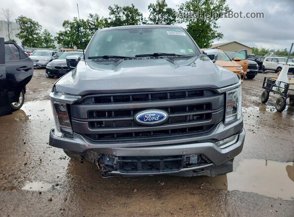 1FTFW1ED7PFD14925 2023 FORD F150 Gray Դիմացի տեսք