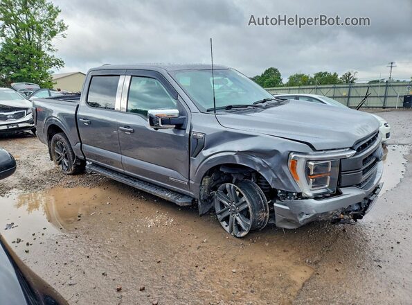 1FTFW1ED7PFD14925 2023 FORD F150 Gray Առջևի աջ