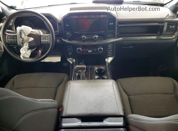 1FTFW1ED8PFB78238 2023 FORD F150 Gray წინა პანელის ხედი