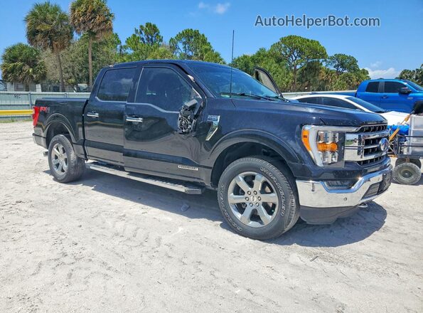 1FTFW1EDXMFD08712 2021 FORD F150 Black Front right
