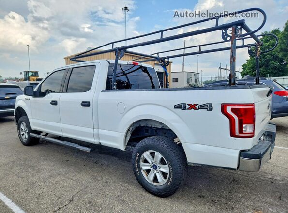 1FTFW1EF1GFA32832 2016 FORD F150 White Задня ліва чверть
