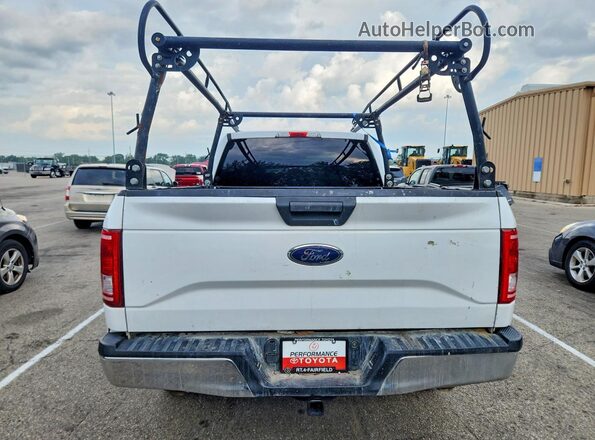 1FTFW1EF1GFA32832 2016 FORD F150 White Вид ззаду