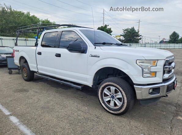 1FTFW1EF1GFA32832 2016 FORD F150 White Передня права чверть
