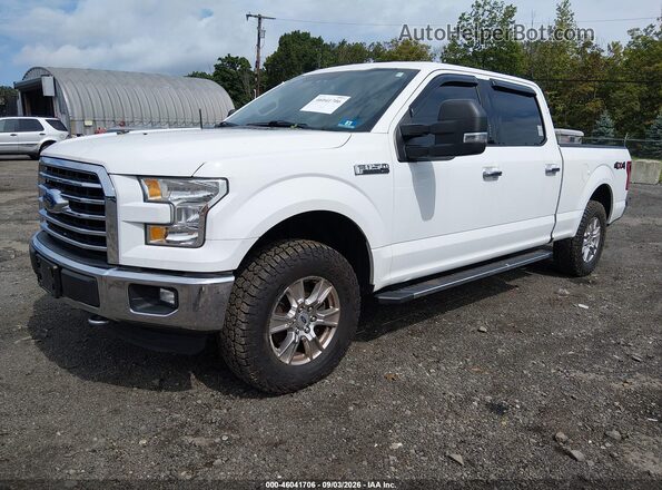1FTFW1EF3GFB49070 2016 FORD F150 Белый Передняя левая четверть