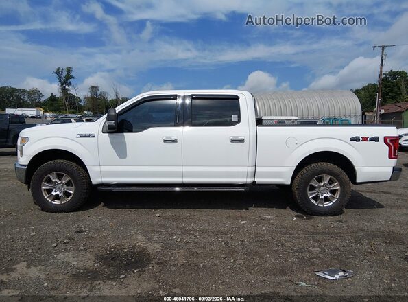 1FTFW1EF3GFB49070 2016 FORD F150 Белый Панорамный вид салона 360°