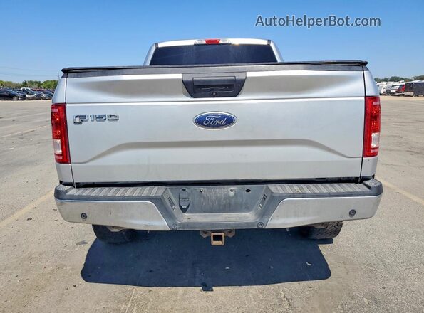 1FTFW1EF3HFC63393 2017 FORD F150 Silver Vista trasera