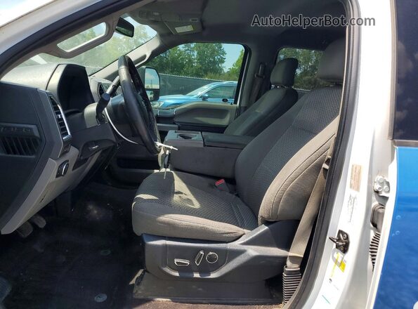 1FTFW1EF9GFB14744 2016 FORD F150 White Widok wnętrza z przodu