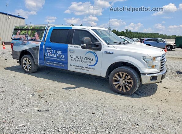 1FTFW1EF9GFB14744 2016 FORD F150 White Przód prawy