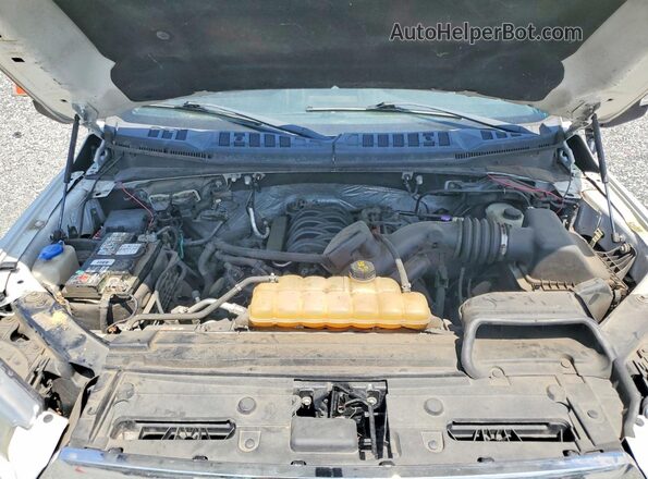 1FTFW1EF9GFB14744 2016 FORD F150 White Widok wnętrza z tyłu