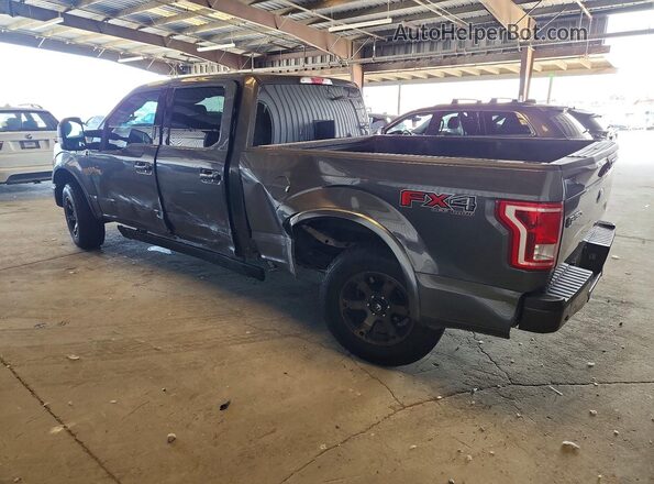 1FTFW1EF9HKD90107 2017 FORD F150 Charcoal Trasero izquierdo