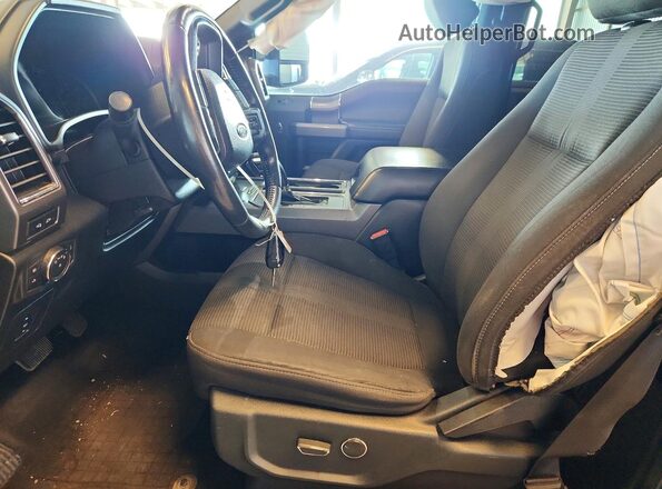 1FTFW1EF9HKD90107 2017 FORD F150 Charcoal Vista interior delantera