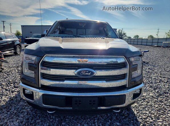 1FTFW1EG0HFC08747 2017 FORD F150 Brown Вид спереду